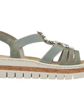 Keilabsatzsandalen Sandalen 37;41;42 Female - Rieker - FashionsVida