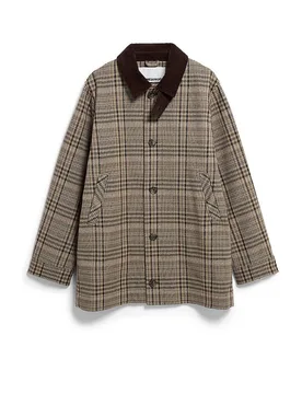 Wollmantel braun L herren - Armedangels - FashionsVida