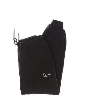 Pantalone Tuta Uomo Small Signature Quilted Pants Black - Karl kani - FashionsVida