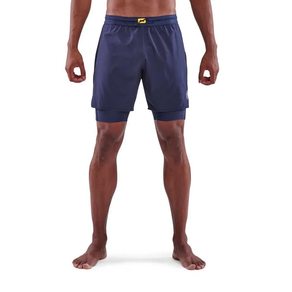 Series-3 Shorts Navy Blue XL Men - Skins - FashionsVida