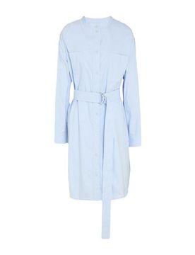 Midi-Kleid Damen Himmelblau 42 Damen