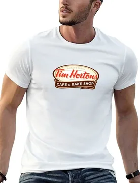 Tim Hortons T-Shirt g man t shirts for men t shirts cotton 100% black cotton t-shirt plain for man package T-shirt - Aliexpress - FashionsVida