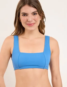Top de bikini deportivo liso - Río de Sol - FashionsVida