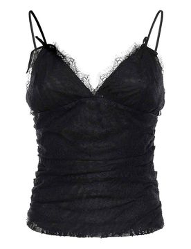 Pinko Top in pizzo floreale