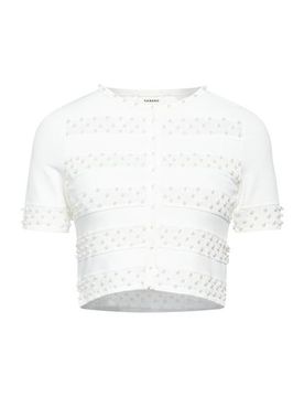 Strickjacke Damen Weiß 0,1,2 Damen