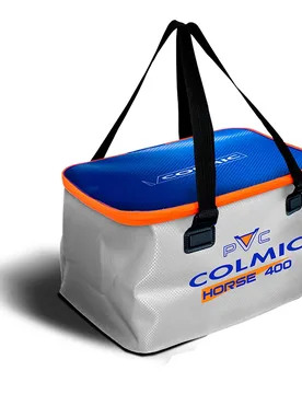 Horse 400 Eva Bag Grey / Blue / Orange 40 x 25 x 23 cm unisex - Colmic - FashionsVida