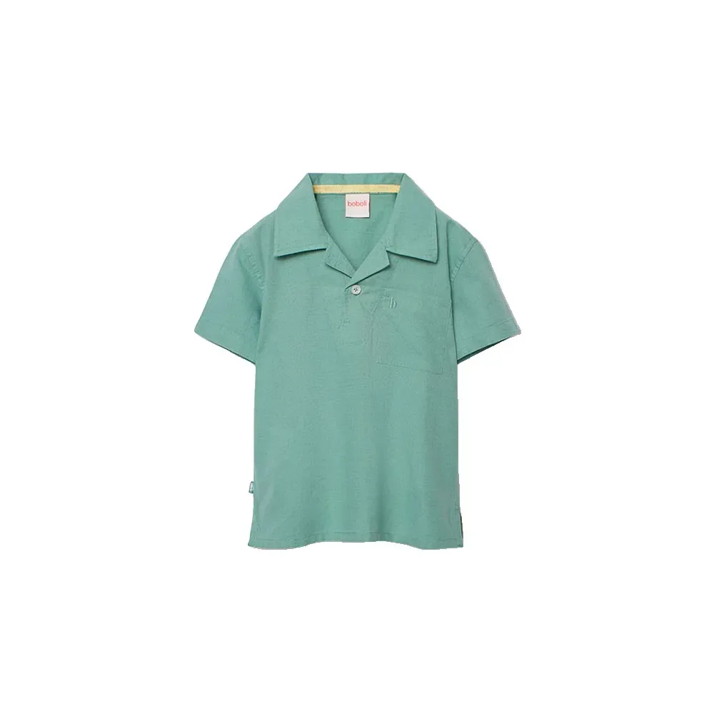 Boboli Camicia A Maniche Corte 813091 Laurel 4 Anni - BÒBOLI - FashionsVida