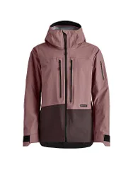 Giacca da scialpinismo da donna Ravine Free 3L con cappuccio rosa XL