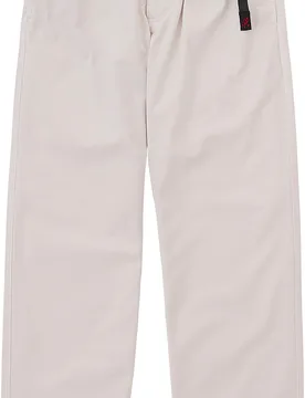 Pantalon droit en sergé de coton - Pant Straight Fit Shell en Nylon - Taille M - Blanc - Gramicci - FashionsVida