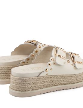 Sandali Donna CLW473501 Bianco Sporco