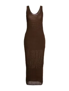 Maxi-Kleid Damen Braun L Damen - Max Mara - FashionsVida