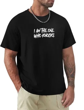 I Am The One Who Knocks - Breaking Bad Quote T-Shirt Breathable Basic Cotton T-Shirt - Aliexpress - FashionsVida