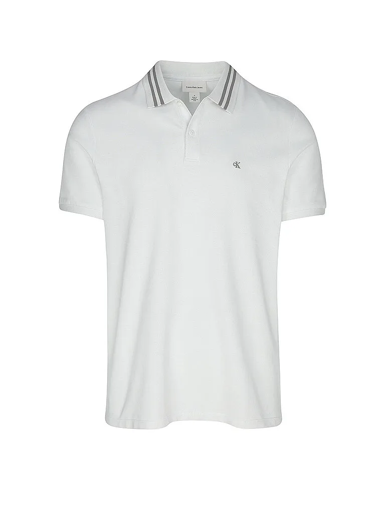 Calvin Klein Polo blanc L - Calvin Klein - FashionsVida