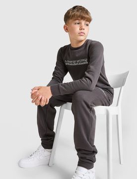Dual Crew Trainingsanzug Kinder, Grau - unisex - Size: 13-15Y
