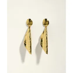 Pendientes pétalo de flor