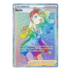Pokemon Rebel Clash 203/192 Sonia (Rainbow Rare)