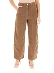 Pantalone in cotone MARRONE XS