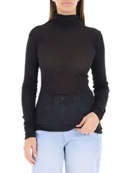 Dolcevita in cotone NERO M