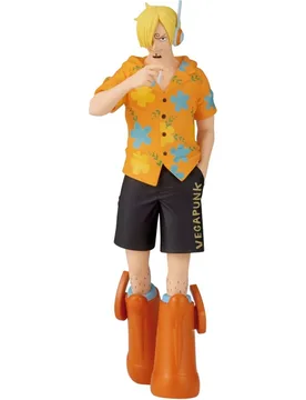 Estatua 17 cm Sanji Fumando One Piece - Banpresto - FashionsVida