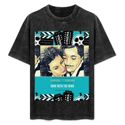 Gone with the Wind T-Shirt Comfortable Workout Short Sleeve Shirt