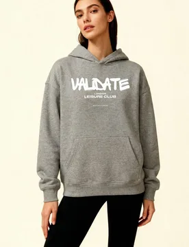 Leisure Club Women's Oversized Hoodie - - Size: M - Validate - FashionsVida