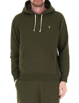Felpa con cappuccio POLO VERDE OLIVA S
