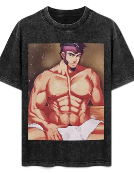 Bara sexy man in the sauna T-Shirt Trend Art Print T-Shirt - Aliexpress - FashionsVida