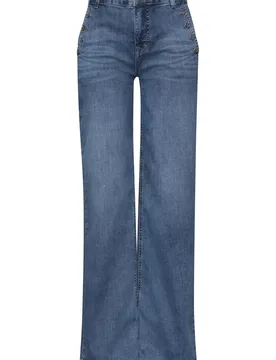 Style Emee Wide Leg.hw.mid blu female - 29 / /30 - FashionsVida