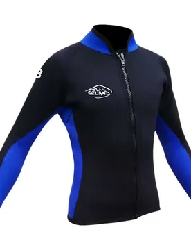 T-shirt Thermique à Manches Longues Et Zip Intégral Cinca Blue / Black L