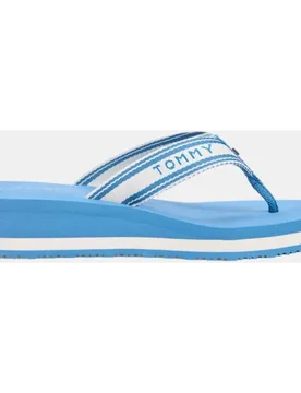 Chancla de cuña media con logo - Tommy Hilfiger - FashionsVida