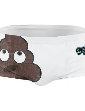 Slip De Bain Boxer Emoji Deja Poo - OTSO - FashionsVida