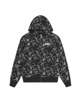 Bb Astro Camo Zip Through Hood