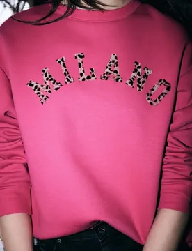 Street One Loose Fit Sweatshirt female Pink