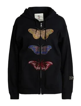 Sudadera Mujer Negro XS Mujer - 5 Progress - FashionsVida