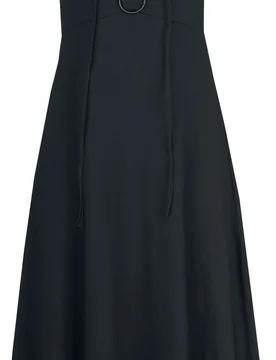 Gothic Kleid knielang - Mora Dress - S bis 4XL - für Damen - Größe XL - schwarz - Frauen - female - Vixxsin - FashionsVida