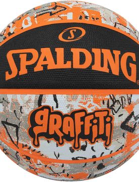 Graffiti sz5 rubber basketball balón baloncesto Naranja (UNICA)