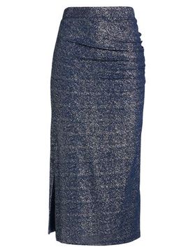 Falda midi Mujer Azul marino L,M,S Mujer