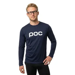 Maglietta A Maniche Lunghe Apatite Navy