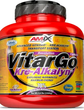 Creatina In Polvere Vitargo + Kre-alkalyn Arancia 2kg Red / Orange