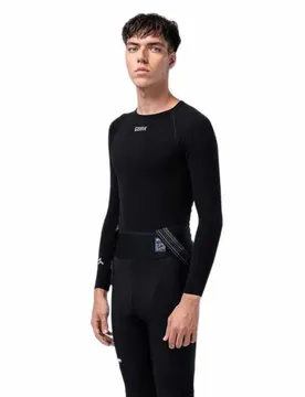 Maglietta A Maniche Lunghe Winter Merino Coal