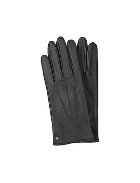 Lederhandschuhe schwarz 8,5 damen