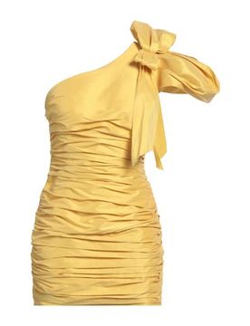 Minivestido Mujer Mostaza M Mujer