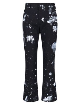 Virgin Wool Cashmere Trousers