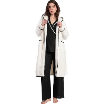 Kleider & Outfits Morgenmantel Luxury Stitching Eu M Female - Admas - FashionsVida