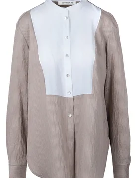 Camicia - 471229 - Beige - AnnaRita N - FashionsVida