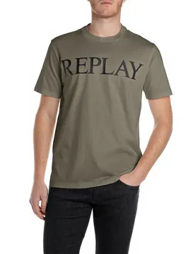 Maglietta A Maniche Corte M3099 .000.2660 Mud Green 3XL