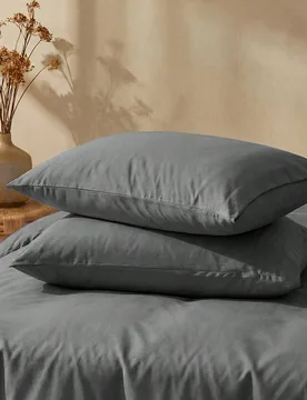Piezas Fundas de almohada 100% algodón, Fundas de almohada suaves, Cierre de sobre, Adecuado para dormitorio, Ropa de cama - Shein - FashionsVida