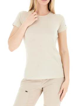 CMP T-shirt girocollo BEIGE 46 - CMP - FashionsVida