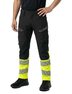 Pantalon De Travail Accelerate Safe 19879 Black / Hi-Vis Yellow 52 - MASCOT - FashionsVida