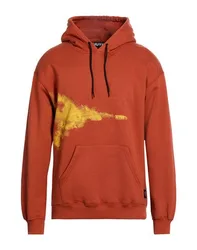 Sweatshirt Herren Rostrot S,XS Herren